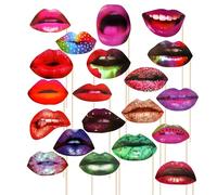 20pcs Funny Lip Photo Props, Creative Party Props for Adults, Props Photo