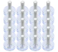 20pcs Furniture Legs Leveler Pads with Adjustable Thread for Table