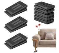 20PCS Furniture Levellers, Cabinet and Chair Shims, Non-Slip Plastic Building Wedges, Levelling Feet Shims, Urniture Levellers Pads, Flexible Table Leveling Shims, Stackable for Furniture, Table Feet