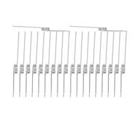 20pcs Garbage Bin Lid Spring Hook End Replacement for Pedal Bins | Iron Nickel Stainless Steel, Silver Finish, Easy Installation, Recycle Bin Lids for Households and Kitchens