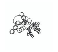 20pcs Gasket CS 1.2mm OD 5mm ~ 9 mm Nitrile Rubber Round Corrosion Oil Resistant SWasher Round Shape(OD 3.2mm CS 1.2mm)