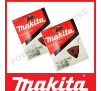 20pcs Genuine Makita 94mm Multi Tool Sanding Paper Red Sheets Delta DTM50 DTM51
