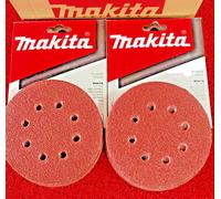 20pcs GenuineMakita114mmx101- 1/4" SheetPalm Sander BO4555 BO455Hitachi 120 Grit