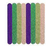 20pcs Glitter Nail File Fingernail File Nail Pedicure Files Glitter Board Christmas Nail Files Nail File Buffer Boards Grit Care Miss Surface Sandpaper Tool