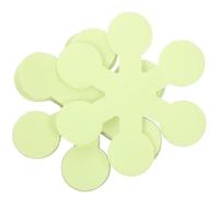20pcs Glow in Dark Anti-slip Stair Tapes Reflective Safety Strips | PEVA Rubber, Light Green, Self-adhesive Fitting for Wet Surfaces, Indoor Outdoor Decks, Doors, Metal and Household Access