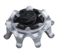 20pcs Golf Shoe Spikes Replacement With Wrench - Compatible With FootJoy，Callaway，Adidas ，Nike ，Oakley，SQAIRZ，Under Armour，Walter Hagen, Tri-Lok, Fast Twist System(Grey)