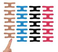 20pcs Golf Tape for Fingers, Precut Finger Kinesiology Tape Breathable Golf Wrap Finger Tapes Strips for Climbing Baseball Soccer Outdoor Sports (4 Colors)