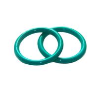 20pcs Green FKM O-Ring Inner Diameter 41.2mm, Thickness 2.65mm High Temperature Resistant for Engine, Pump Valve, and Pipeline Sealing,46.5x41.2x2.65mm
