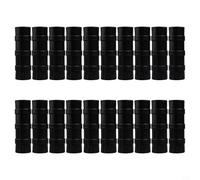 20pcs Greenhouse Frame Pipe Clamps, Plastic Clips for Attaching Film and Row Cover Netting, Hard and Tenacious Material with Temperature Resistance (22mm)