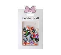 20Pcs Halloween Resin Jewelry Skull Skull Pumpkin Witch Stickers 3D Accessories