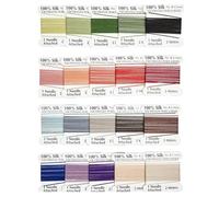 20pcs Handmade Natural Silk Cord Rope Beaded Thread for Jewelry Making Chinese Knotting Beading String Bead Stringing