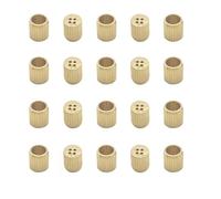 20pcs Hardware Mould Parts Brass Point Hole Core Box Vent, Height 6mm/ 0.24inch,Round Ventilation Granules Mould, Eyelet Ventilation Valve,Honeycomb Type Air Release Vent (Diameter 5mm/0.2inch)