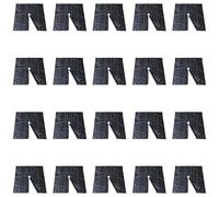 20PCs Heavy-Duty Weed Barrier Fabric Air-Pervious Garden Mat, Prevents Soil Erosion for Vegetable Patches & Flower Beds Weed Control Ventilated Landscape