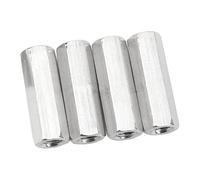 20pcs Hex Coupling Nut M5 X 0.8 X 25mm Stainless Steel Long Coupling Threaded Rod Connectors