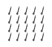 20Pcs High Strength Baits Needle Spikes Set Fishing Hook Metal for Carps Fishing with Barbed Hook Metal