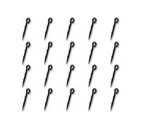 20Pcs High Strength Baits Needle Spikes Set Fishing Hook Metal Spikes For Carps With Barbed Carps