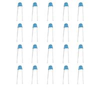 20Pcs High Voltage Monolithic Ceramic Capacitors, 221k 220pF 15KV 15000V Capacitor Kit Blue