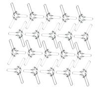 20pcs Holder Spring Led Bulbs Led Accessories Glass Stand Lamp Shade Holder Lamp Shade Hardware Lampshade Fixing Lampshade Iron Spring Buckles Wrought Iron