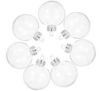 20pcs Hollow Christmas Hanging Ornaments 8cm Pet Set