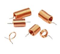 20Pcs Hollow Coil Inductance Copper Wire FM Inductor RF High Frequency Air Core Coil Filter inductor(25T 458nh)