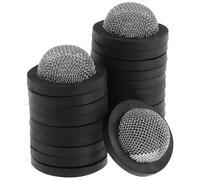 20pcs Hose Washer Screen with Stainless Steel Mesh Gasket 3/4 Inch | Black Rubber Sealing Ring, One-piece Die Cast Build, for Faucets and Water Inlet Screens