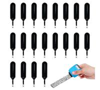 20Pcs Identity Theft Protection Roller Stamp, Data Defender Roller Stamp for Confidential Documents, Address Blocker Stamp with Ink Roller to Cover Personal Details, 5 x 2 cm