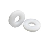 20pcs Inner Diameter 6mm High Strength Polyurethane Shock-absorbing Cushioning Pad, Outer Diameter 15 mm, Height 2mm, 6x15x2mm(20pcs)