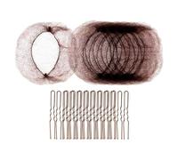 20Pcs Invisible Hair Net And 40Pcs U Shaped Hair Pins Accesories Ballet Bun Maker For Dancers Nurses And More Ballet Bun Maker