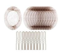 20Pcs Invisible Hair Net with 40Pcs U Pins Set Practical Netting for Comfort and Styles in Various Activities Nylon Net
