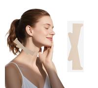 20pcs Invisible Instant Neck Lift Tapes, Reusable Elastic Neck Tightening Strips Waterproof & Breathable Lifting Facelift Patches Patch for Face Saggy Wrinkle Lines Pre-Makeup Use