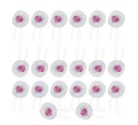 20Pcs Kerosene Lamp Mantles, Gas Camping Light Mesh Cloth Lampshade Dual Head, Camping Gas Lantern Mantles, for Most Brands of Oil Lamp Mantle, Kerosene Lamps