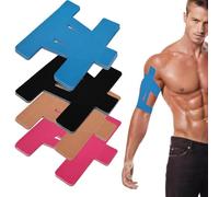 20PCS Kinesiology Tape for Shoulder, Shoulder Tape for Pain Relief Precut,Waterproof Breathable Shoulder Support & Stability Elastic, Latex-Free, Non-irritating to The Skin,Athletic Tape Four Colors