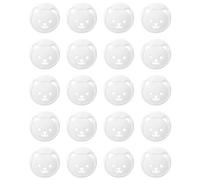 20Pcs Kitchen Outlet Cover Child Safety Electrical Power Socket Protectors European Standard Essential for Home Dustproof European Socket Caps