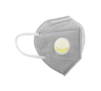 20PCS kn95 Face Mask With Vent Valve Hygienic Anti Bacterial Pollen Surgical
