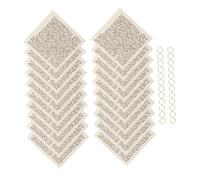 20pcs Kosher Mezuzah Blessing Scroll, 3 Inch Paper Roll