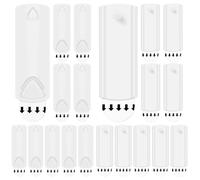 20Pcs Large Universal Picture Hangers, Removable No Nails Adhesive Picture Hooks Heavy Duty Hanging Strip for Home Office Wall Decorations, 2 Styles