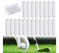 20Pcs Lead Tape Golf Training Aids, Golf Putter Grip Adhesive Lead Weight for Clubs, To Add Swing Weight and Balance, Golf-Impact Tape for Driver, Iron, Paddle, Tennis, Badminton with Storage Box