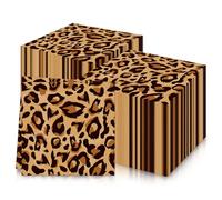 20Pcs Leopard Party Napkins,Leopard Paper Serviettes Napkins,Cocktail Napkins Dinner Napkins,Soft Paper Napkins Serviettes Tableware for Girls Women Birthday Party Leopard Themed Party Decorations