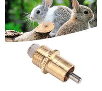 20Pcs Long Type Rabbit Waterer,Rabbit Drinker Nipple Set Rabbit Drinker Nipple Waterer Water Nipples for Chicken Watering for Small Animals Farm Animal Supplies
