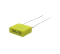 20pcs/lot 100NJ100 Correction Capacitor 100V104J 100NF 0.1UF 100V 104 104J 5mm Polypropylene Film BIANMTSW