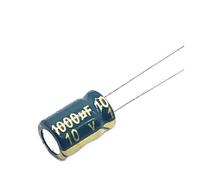 20pcs/lot 10v 1000UF Low/Impedance high frequency aluminum electrolytic capacitor size 8X10 1000UF 10v 1000uf 20% BIANMTSW