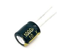 20pcs/lot 10v 1000UF Low/Impedance high frequency aluminum electrolytic capacitor size 8X9 1000UF 10v 1000uf 20%