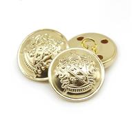 20pcs/lot 15/18/20/23/25mm Vintage Copper Metal Buttons Garment Overcoat Sewing Accessories Buttons for Clothing Crafts DIY
