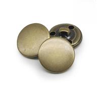 20pcs/lot 15/18/20/23/25mm Vintage Copper Metal Buttons Garment Overcoat Sewing Accessories Buttons for Clothing Crafts DIY