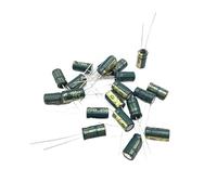 20pcs/lot 25V 100UF 6x12mm high frequency low impedance aluminum electrolytic capacitor 100uf 25v RUAJOGYNVM
