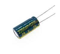 20pcs/lot 25V 2200UF Low ESR/Impedance High Frequency Aluminum Electrolytic Capacitor 25v2200uf Size 10 * 20 2200UF25V 20% RUAJOGYNVM