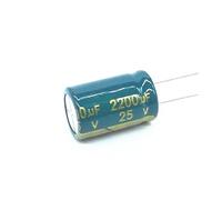 20pcs/lot 25V 2200UF Low ESR/Impedance high frequency aluminum electrolytic capacitor 25v2200uf size 13 * 20 2200UF25V 20% BIANMTSW