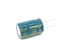20pcs/lot 25V 2200UF Low Impedance high frequency aluminum electrolytic capacitor 25v2200uf size 13 * 20 2200UF25V 20% IDGTTLDF
