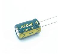 20pcs/lot 470uf16V Low Impedance high frequency aluminum electrolytic capacitor size 8 * 12 16V 470uf 20%