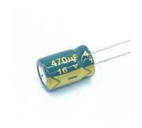 20pcs/lot 470uf16V Low Impedance high frequency aluminum electrolytic capacitor size 8 * 12 16V 470uf 20% IDGTTLDF